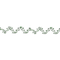 Beistle 25ft. Green Gleam 'N Flex Shamrock Garlands, 2ct.